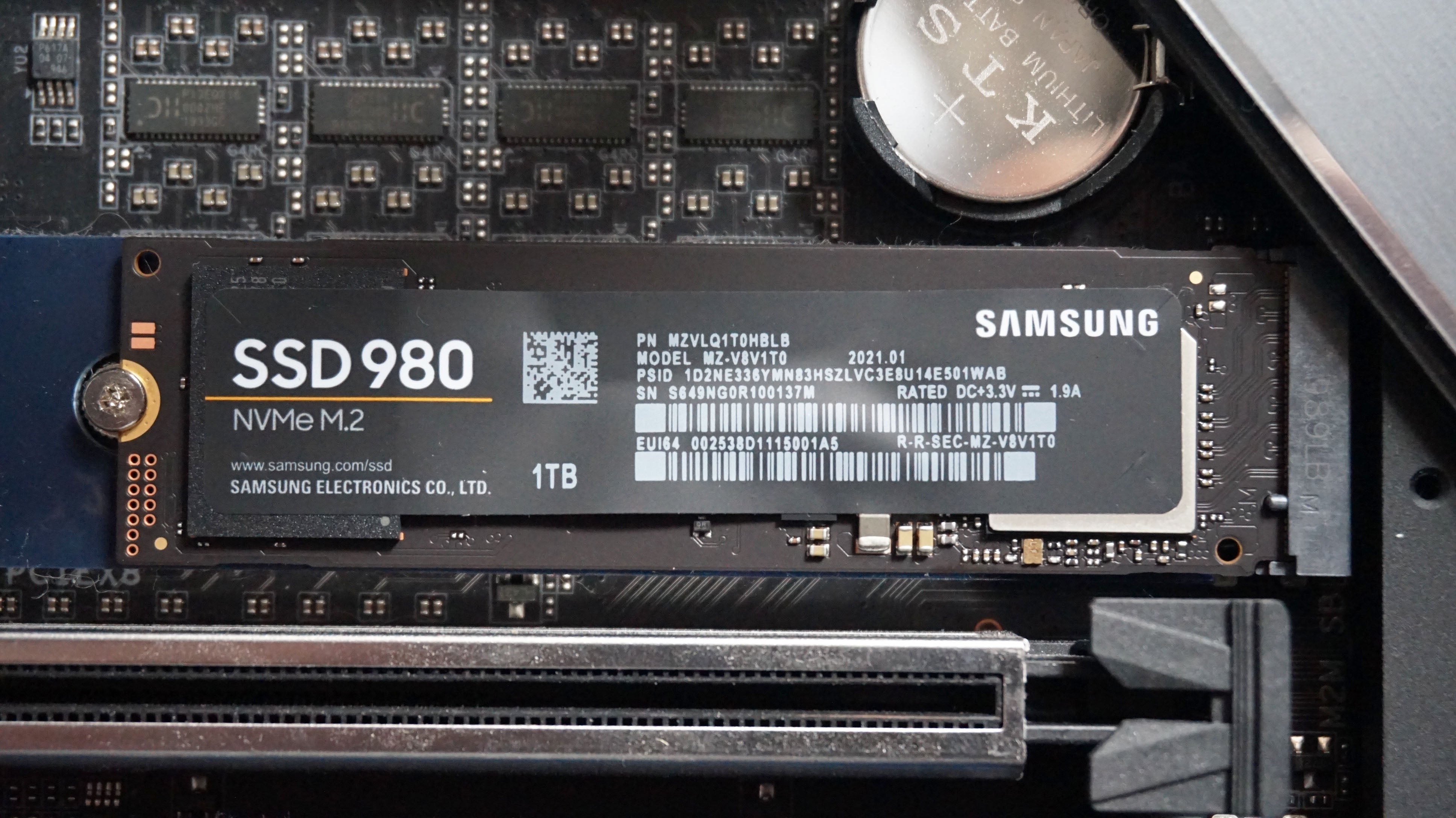 Samsung hot sale 980 nvme